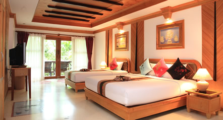 Ao Nang hotels- Somkiet Buri- Deluxe room